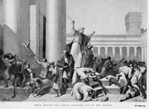 www-St-Takla-org--005-Jesus-drives-the-money-changers-2